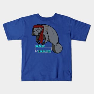 Manatee Mercenary Kids T-Shirt